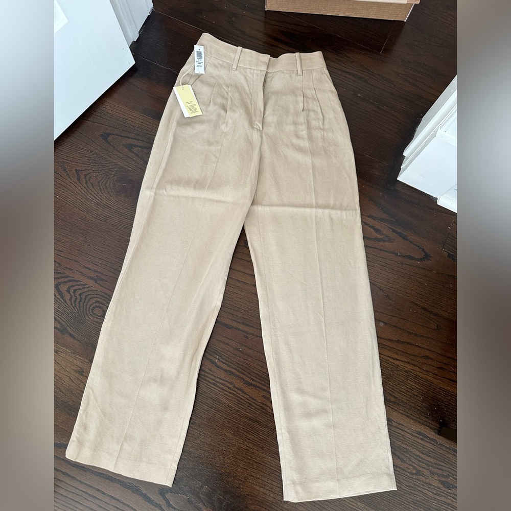 Aritizia Effortless Linen Pant NWT